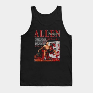 Allen Iverson The Answer Rose Pose Tank Top